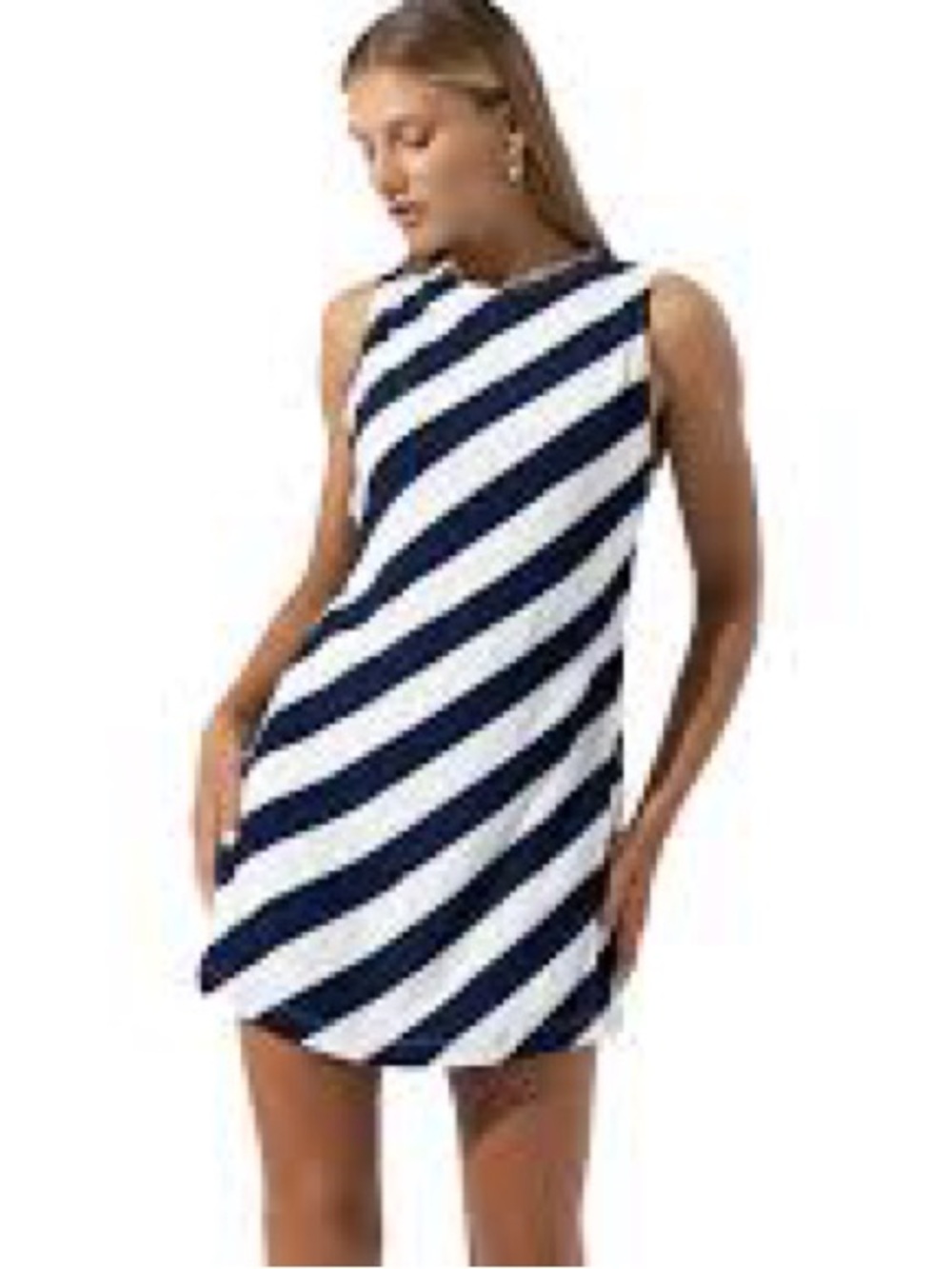 LUSANA NICO CREPE MINI DRESS size 4